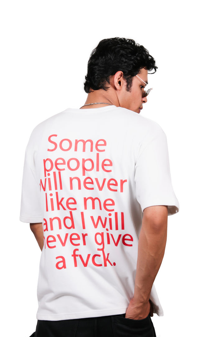 Ancient One Unisex Terry Oversized Tee White