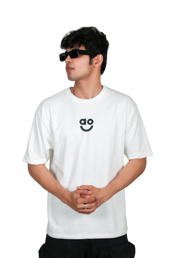 Ancient One Unisex Terry Oversized Tee White